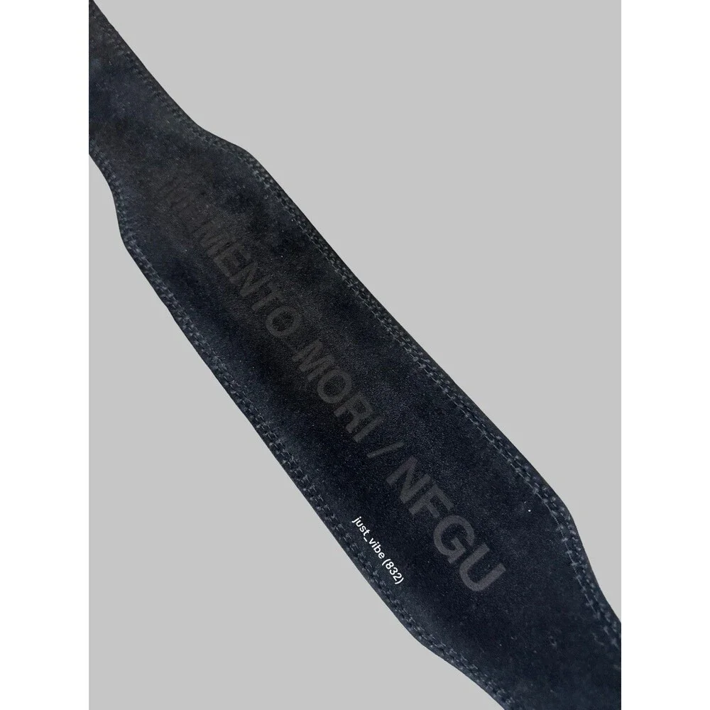Darc Sport Memento Mori NFGU Weightlifting Weight Belt Size Medium In Black NEW